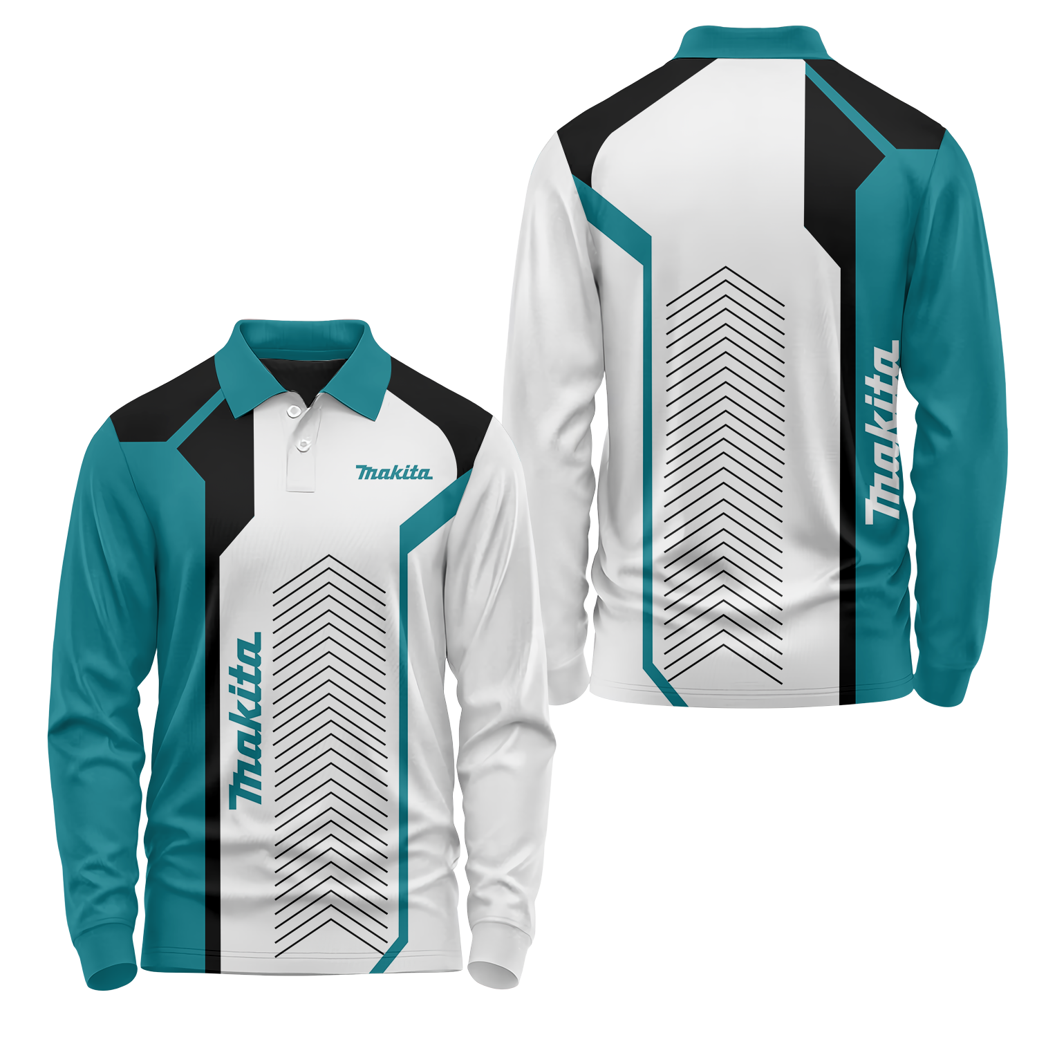 Makita Long Sleeve Polo USPL1402