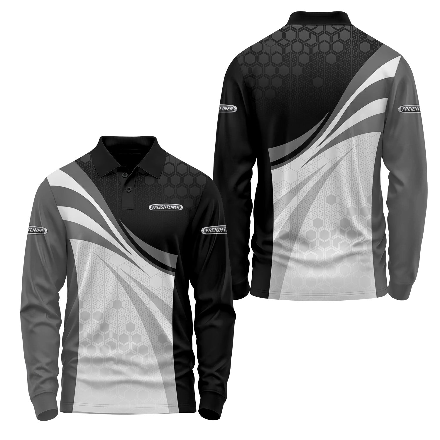 Freightliner Long Sleeve Polo USPL1656