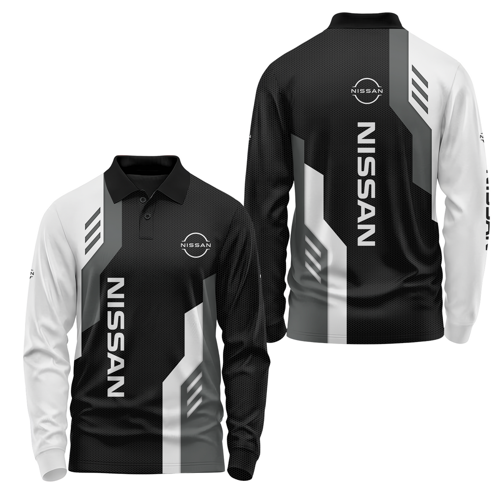 Nissan Long Sleeve Polo USPL1143