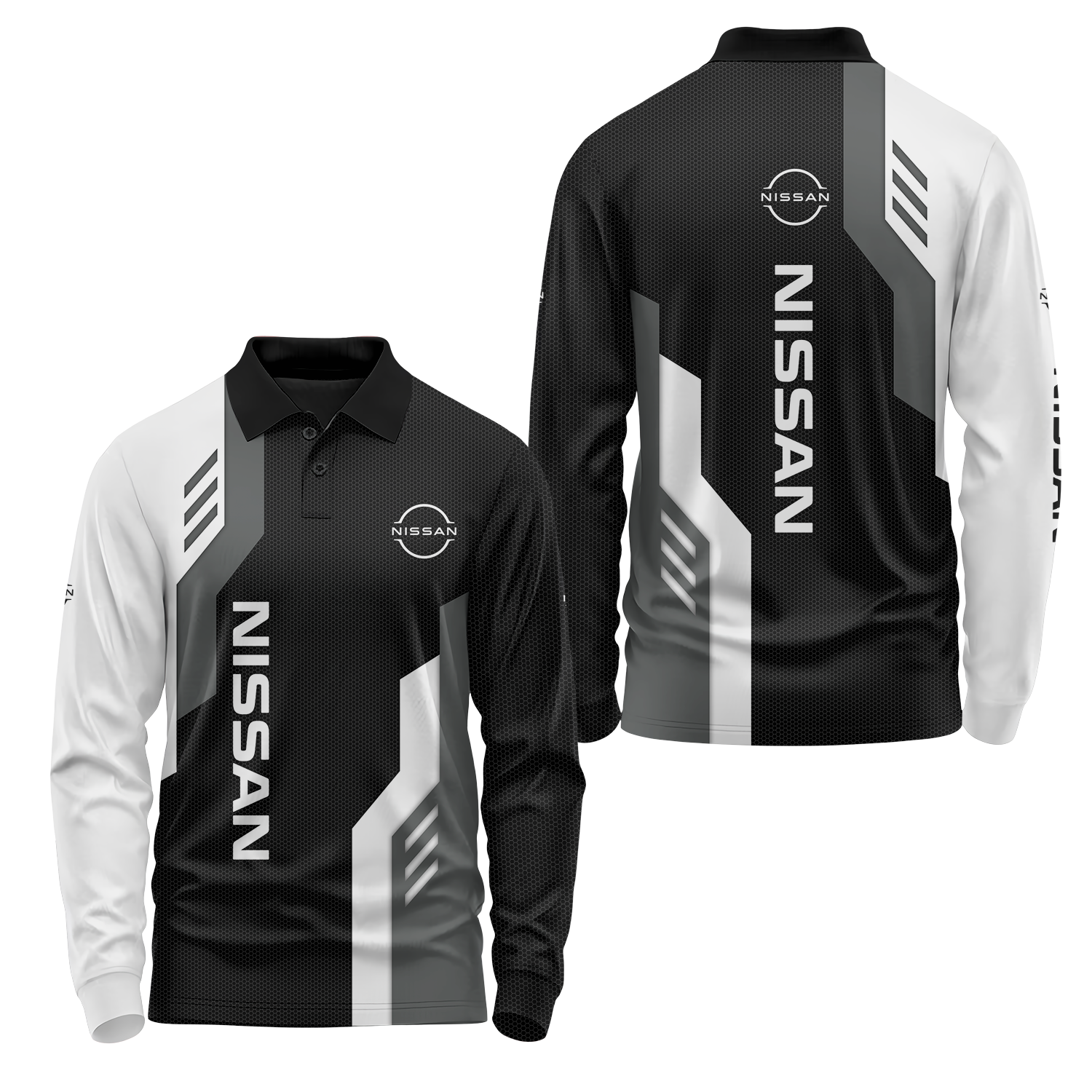Nissan Long Sleeve Polo USPL1143