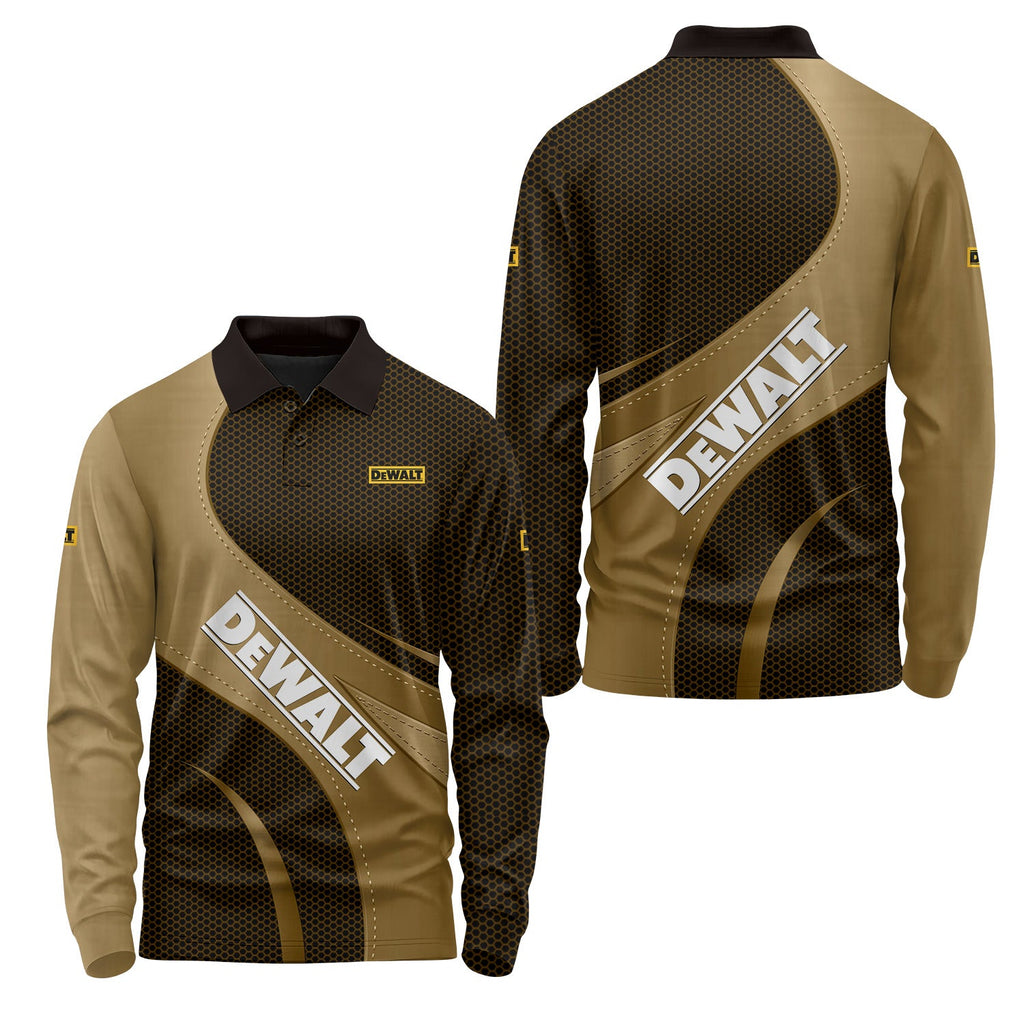 DeWalt Long Sleeve Polo USPL1372