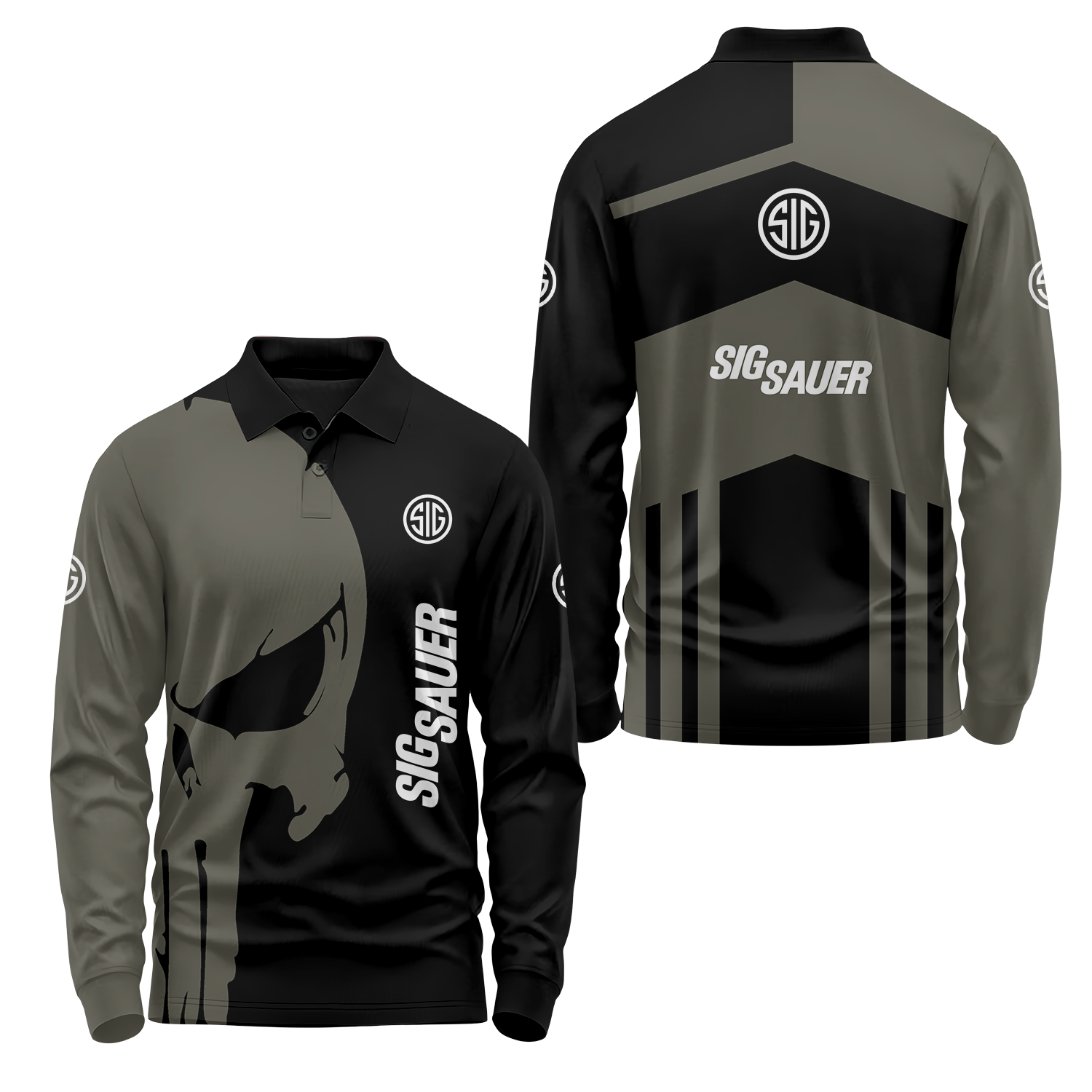 SIG Sauer Long Sleeve Polo USPL2081