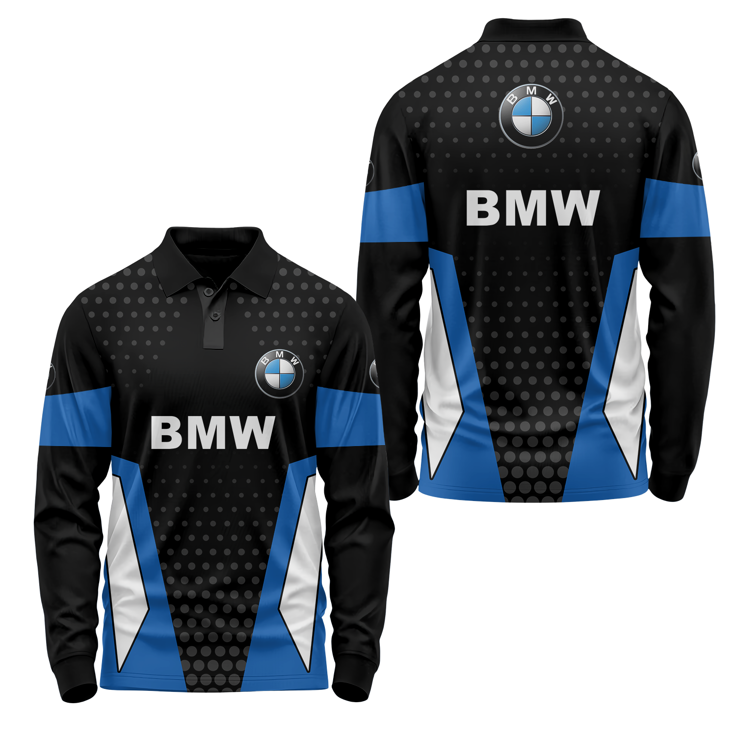 BMW Long Sleeve Polo USPL594