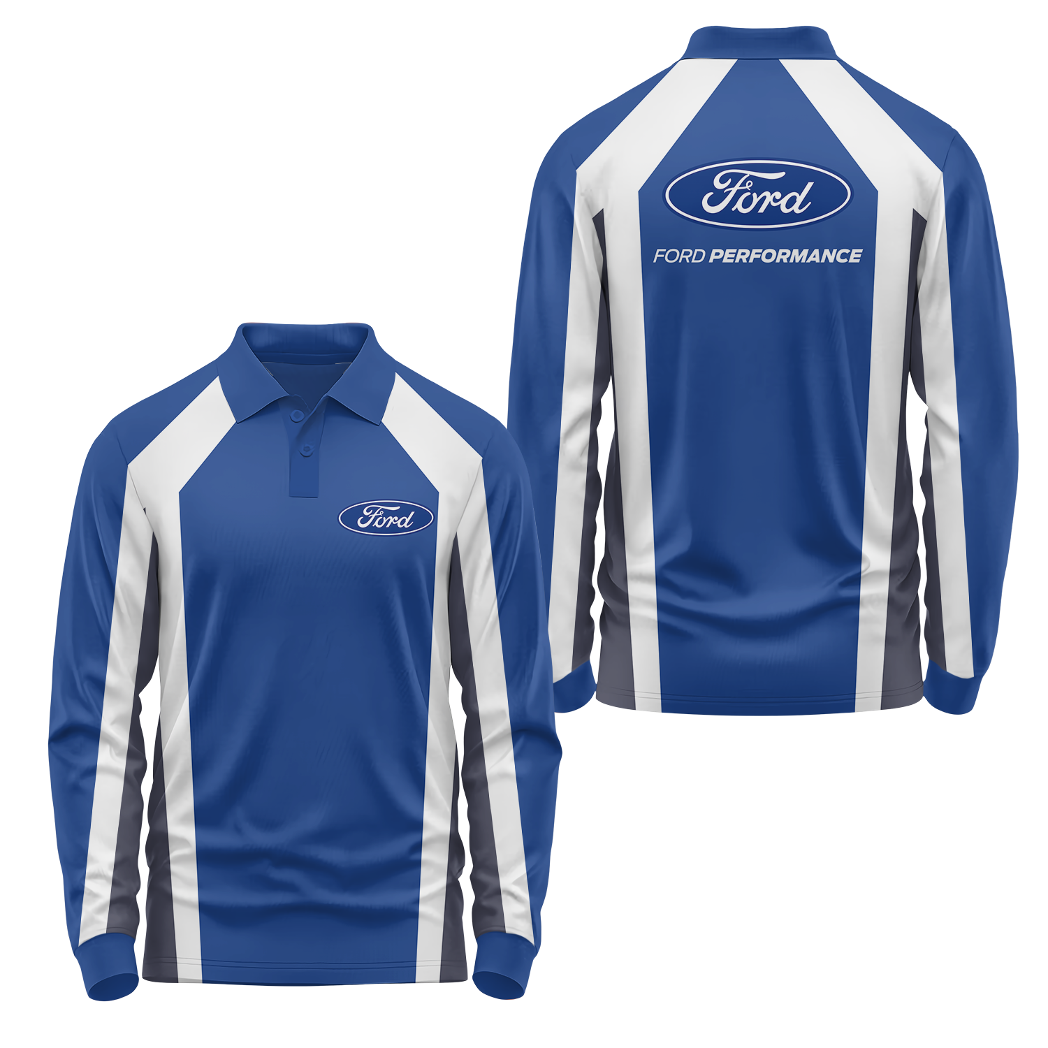 Ford Long Sleeve Polo USPL155