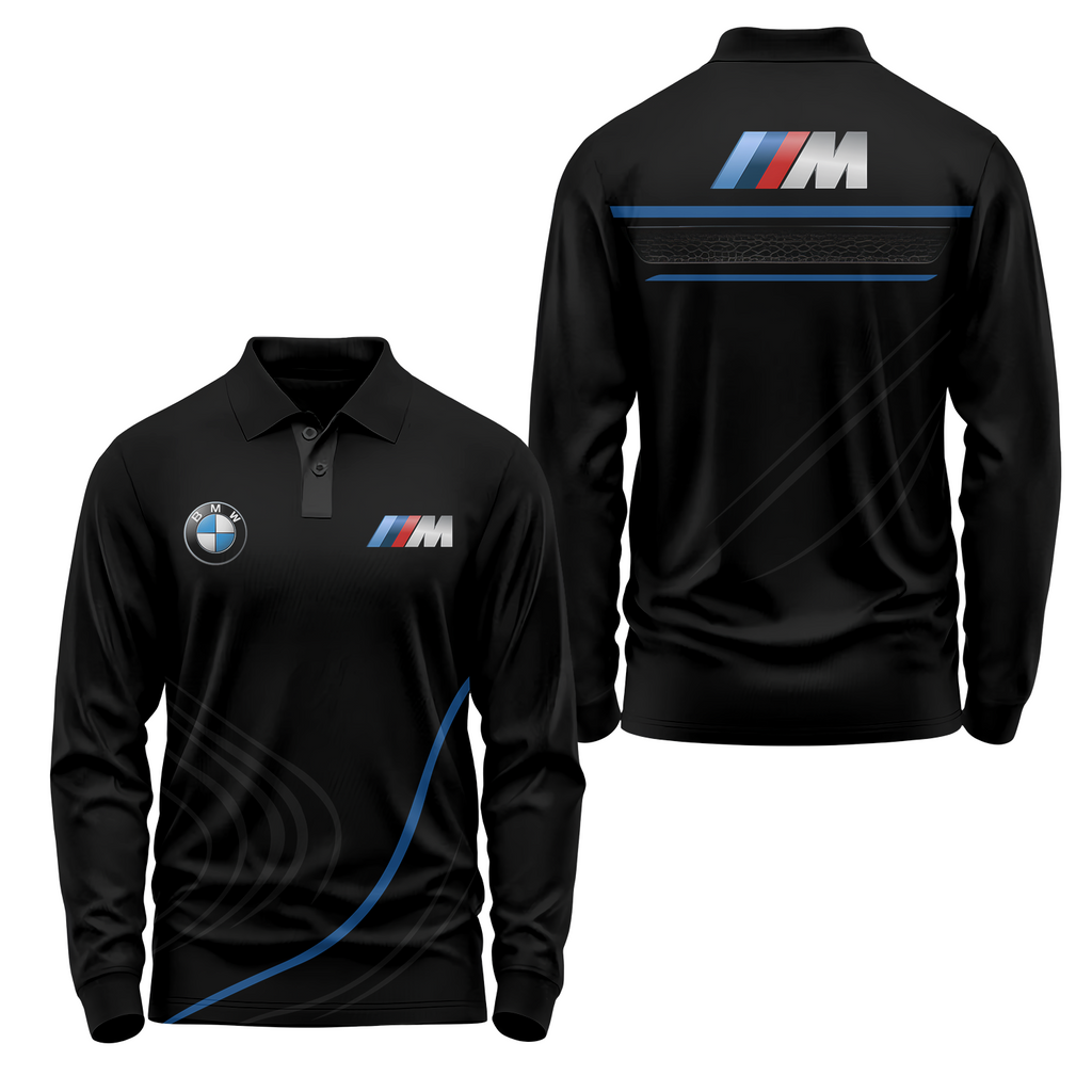 BMW Long Sleeve Polo USPL595