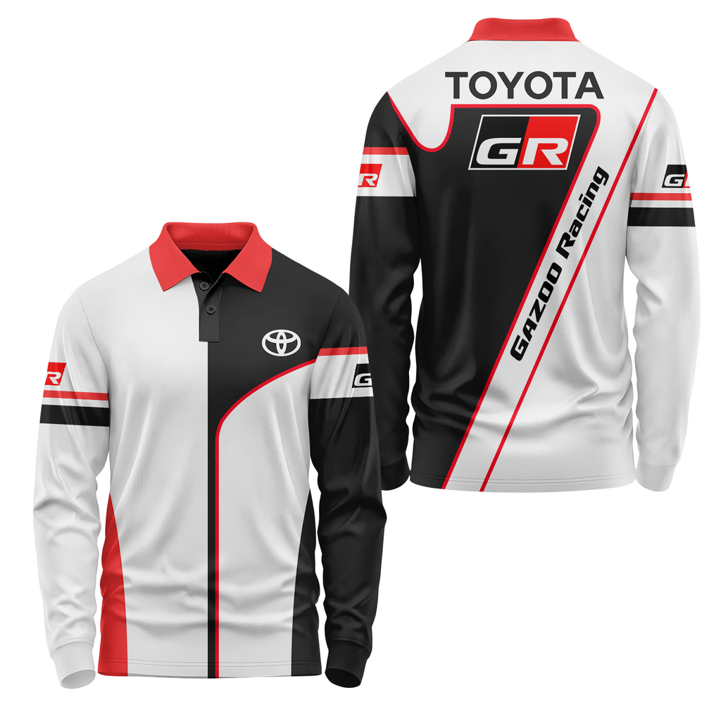 Toyota Long Sleeve Polo USPL828
