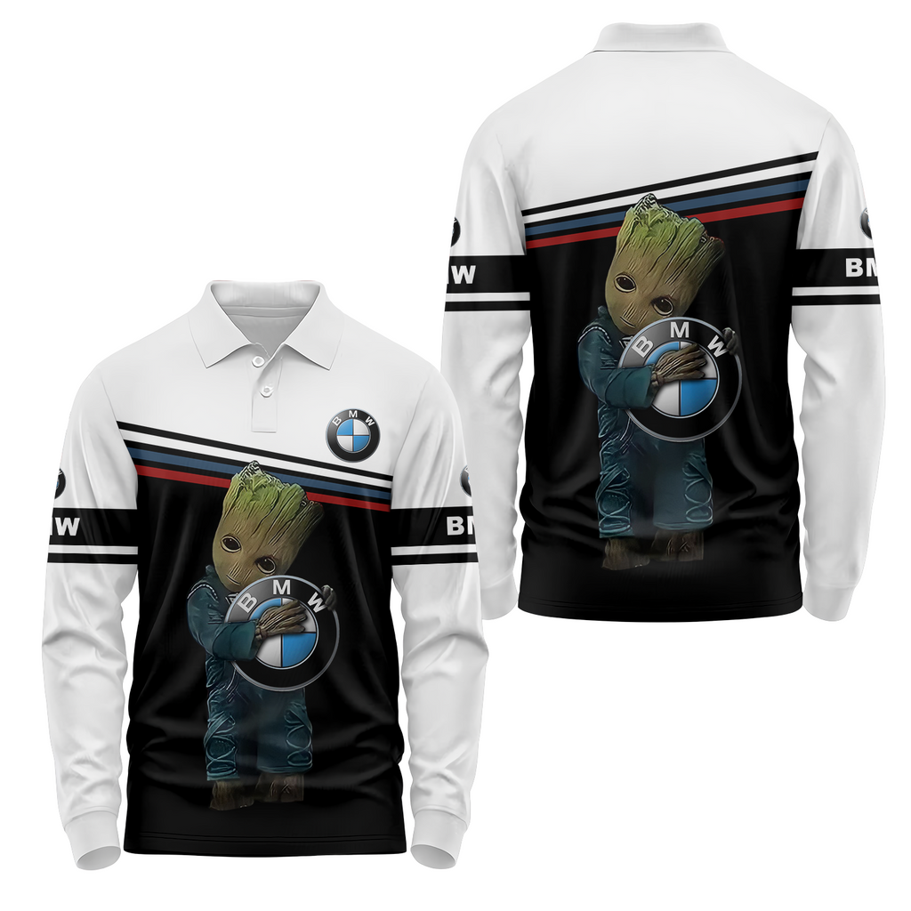 BMW Long Sleeve Polo USPL592