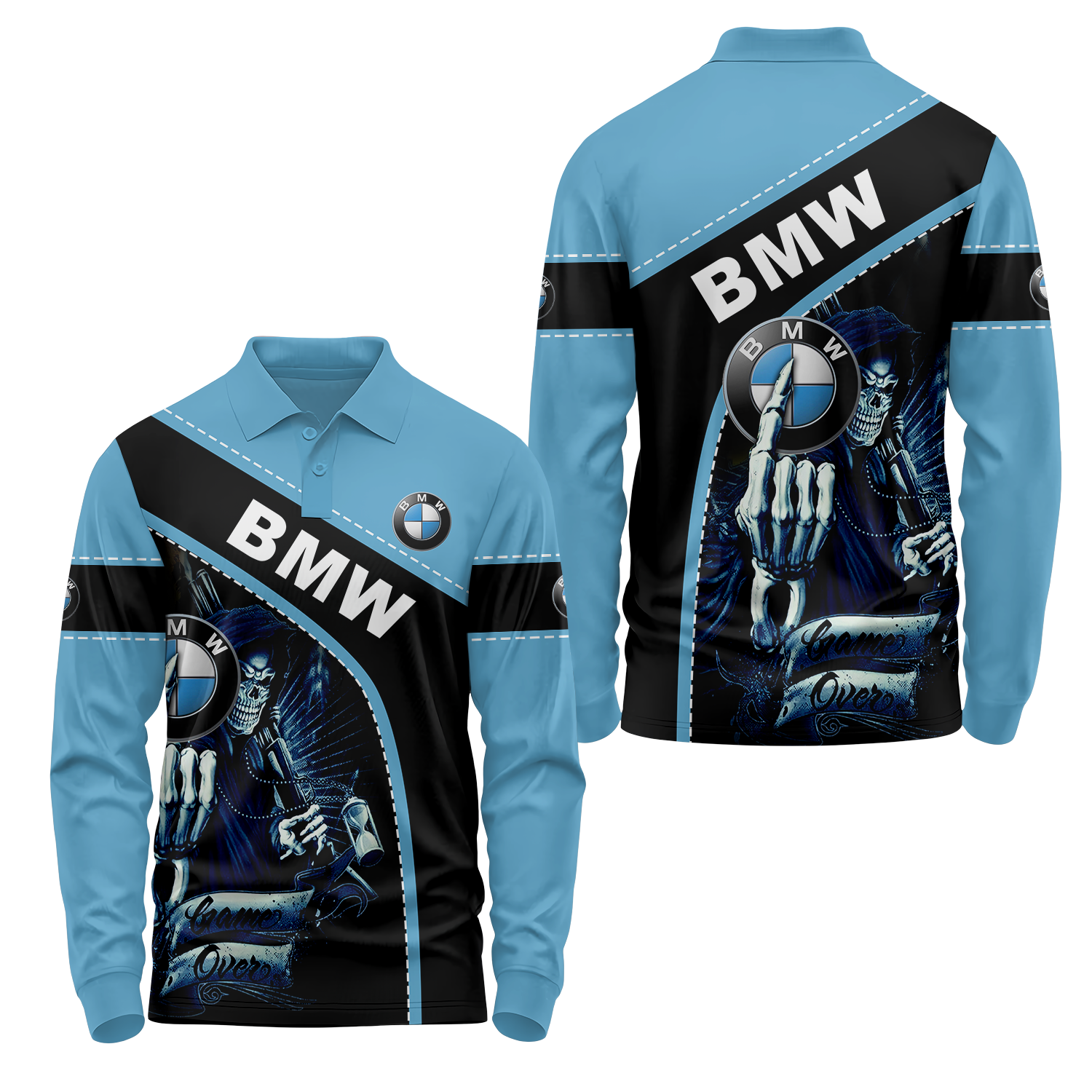 BMW Long Sleeve Polo USPL600