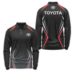 Toyota Long Sleeve Polo USPL822