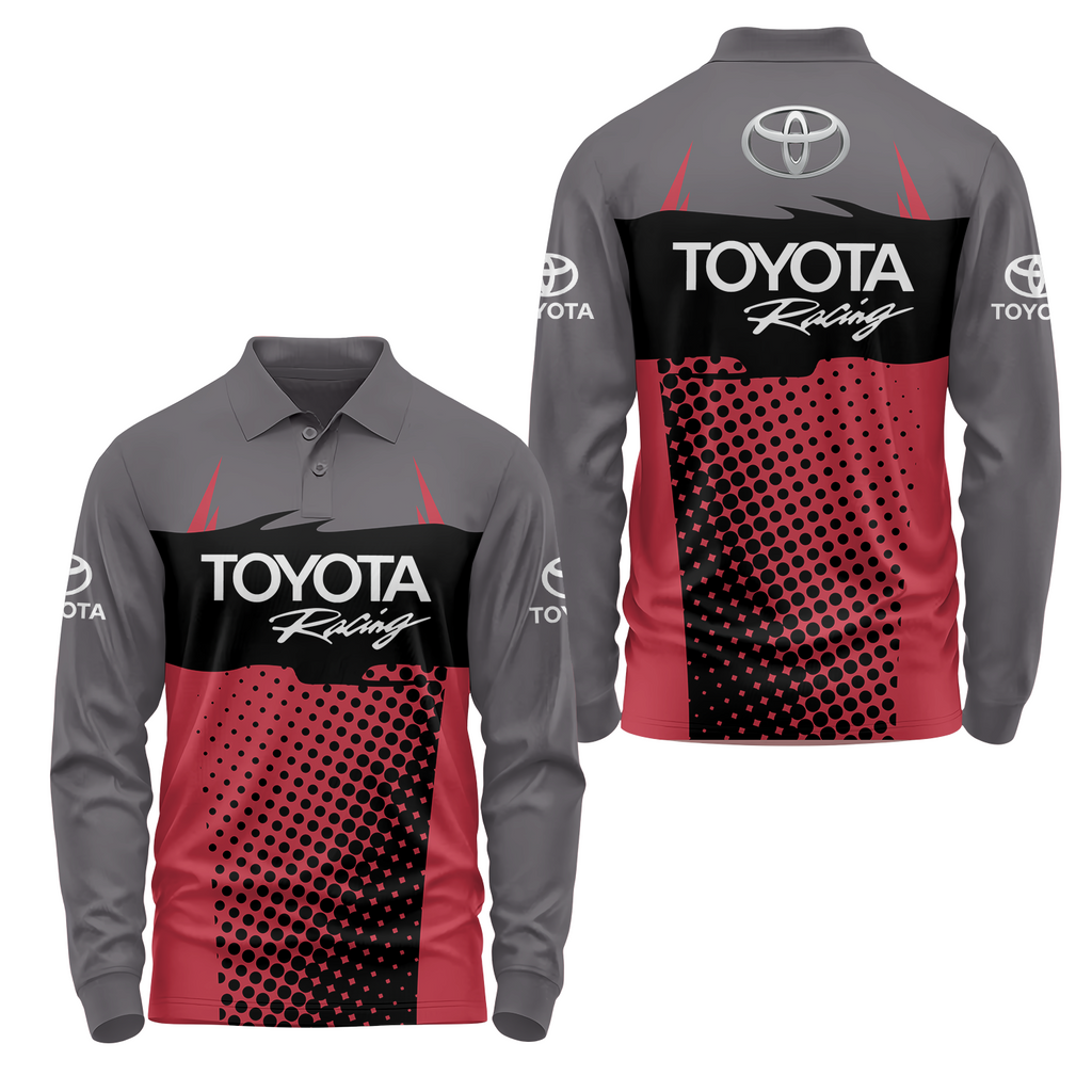 Toyota Long Sleeve Polo USPL819