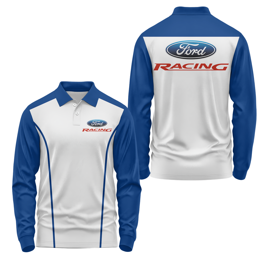 Ford Long Sleeve Polo USPL145