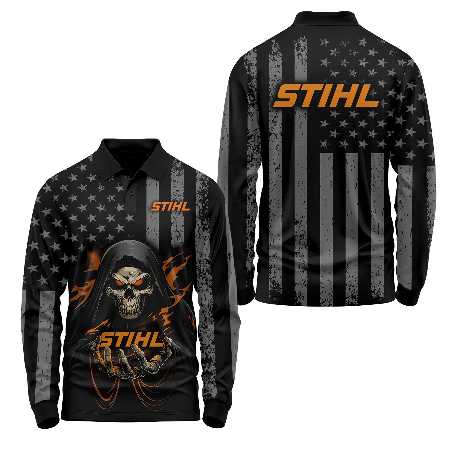 Stihl Long Sleeve Polo USPL1468