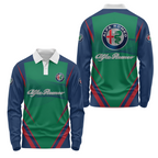 Alfa Romeo Long Sleeve Polo USPL603