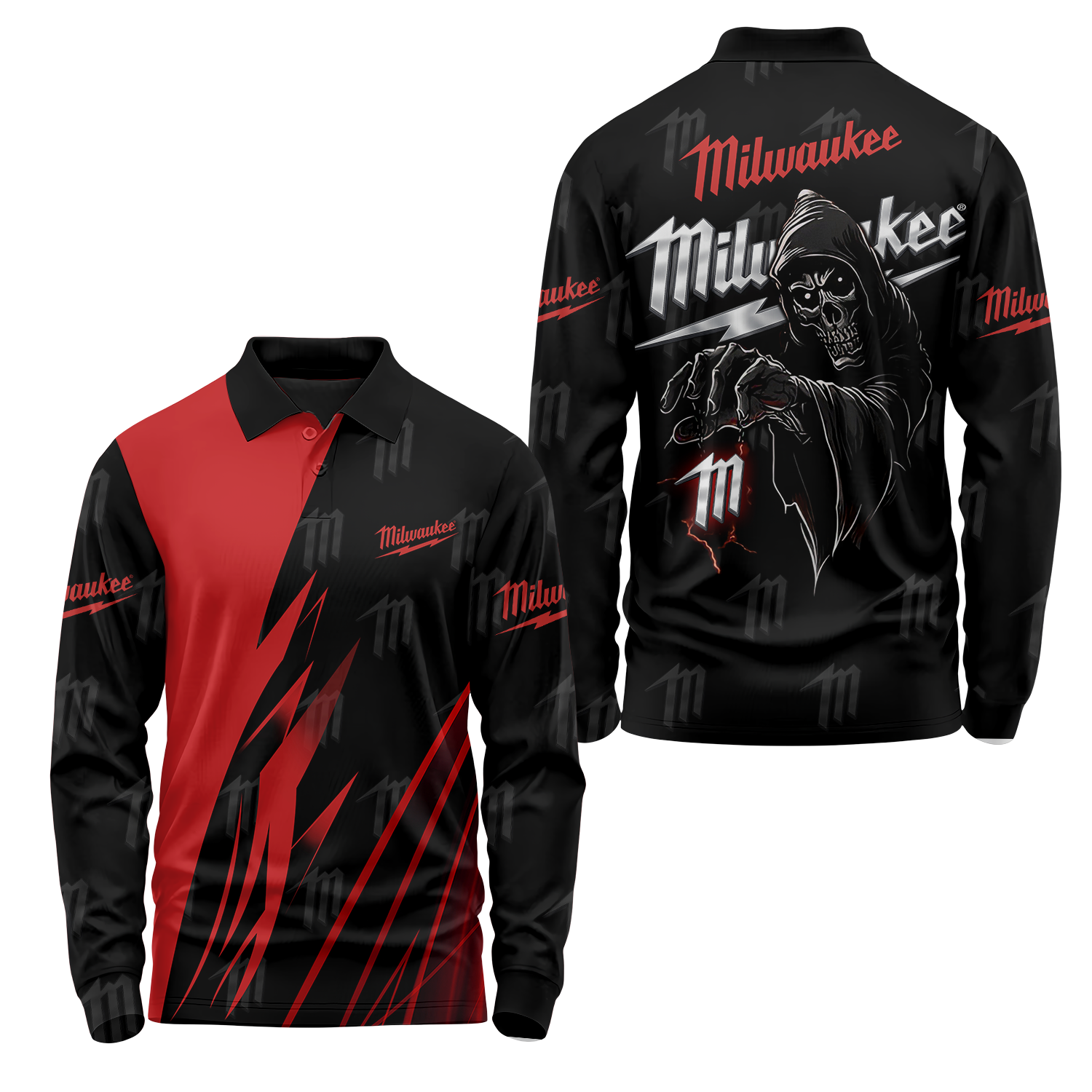 Milwaukee Long Sleeve Polo USPL1329
