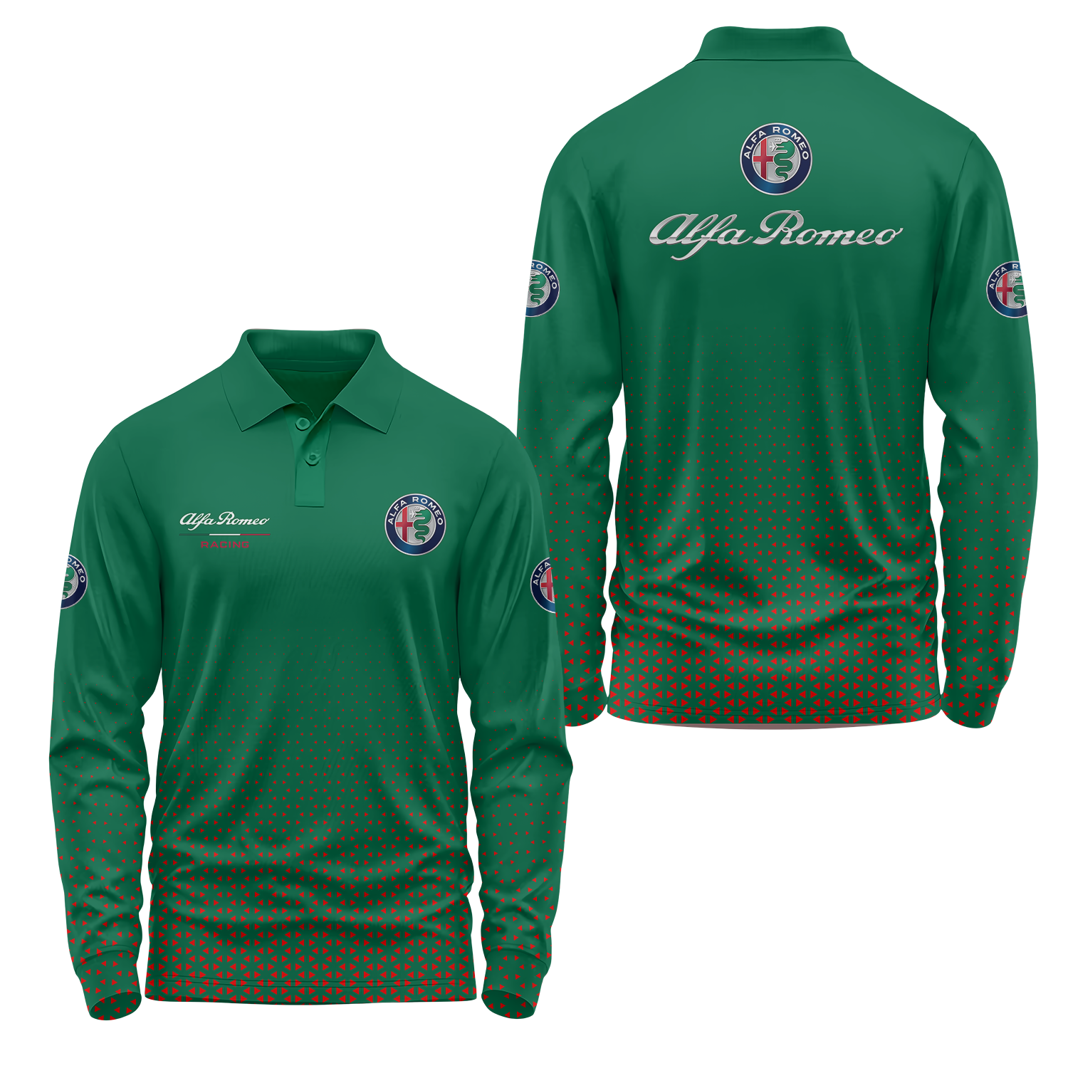 Alfa Romeo Long Sleeve Polo USPL658