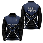 Hyundai Long Sleeve Polo USPL1214
