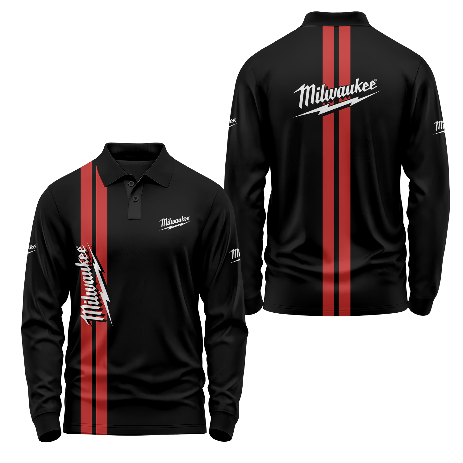 Milwaukee Long Sleeve Polo USPL1306