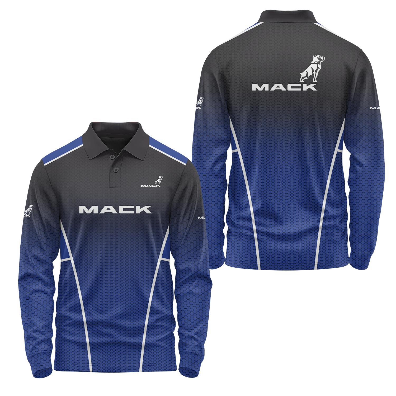Mack Trucks Long Sleeve Polo USPL1806