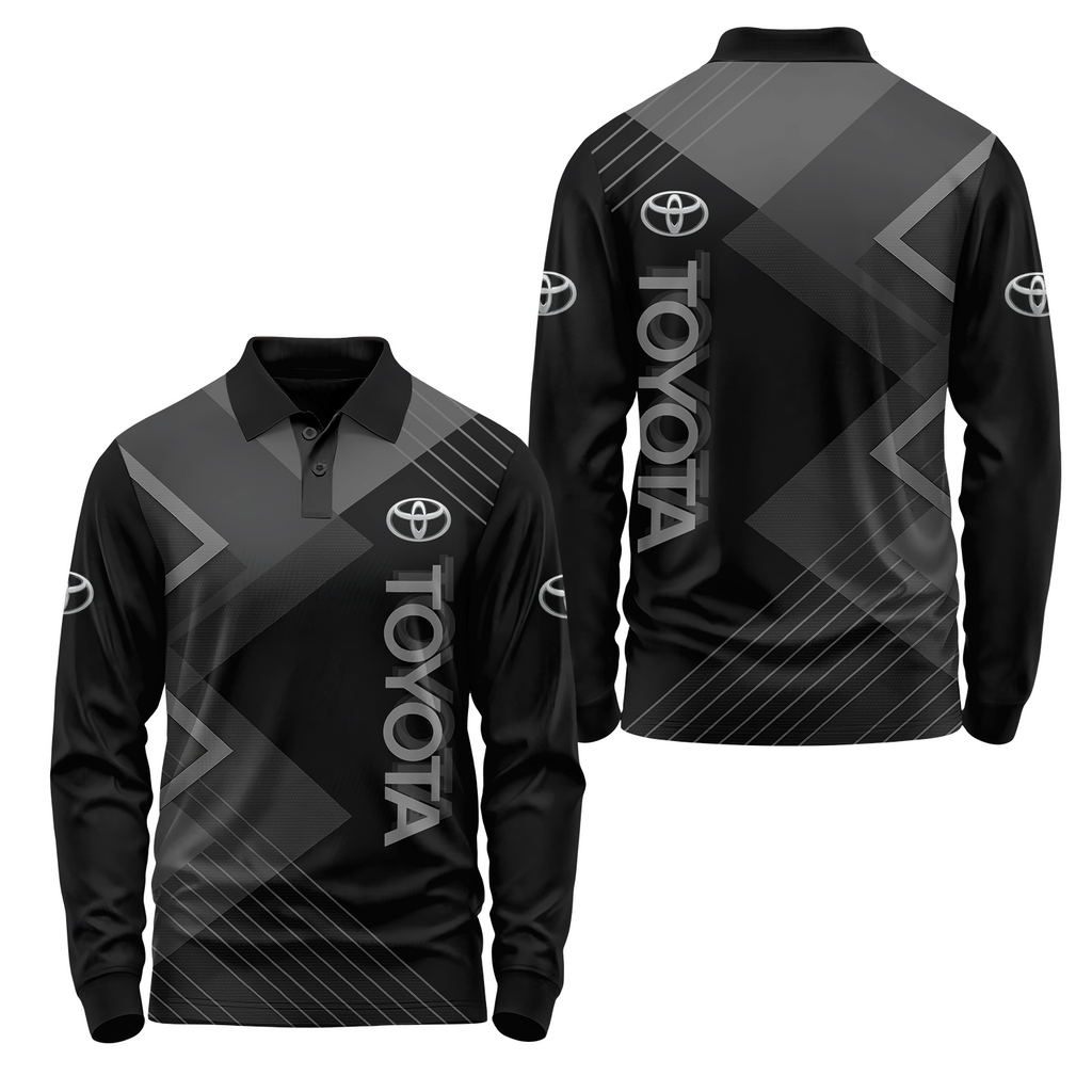 Toyota Long Sleeve Polo USPL830