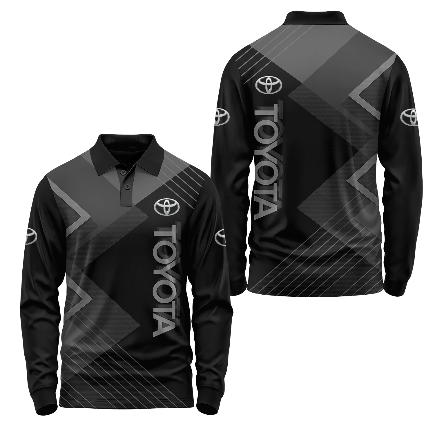 Toyota Long Sleeve Polo USPL830