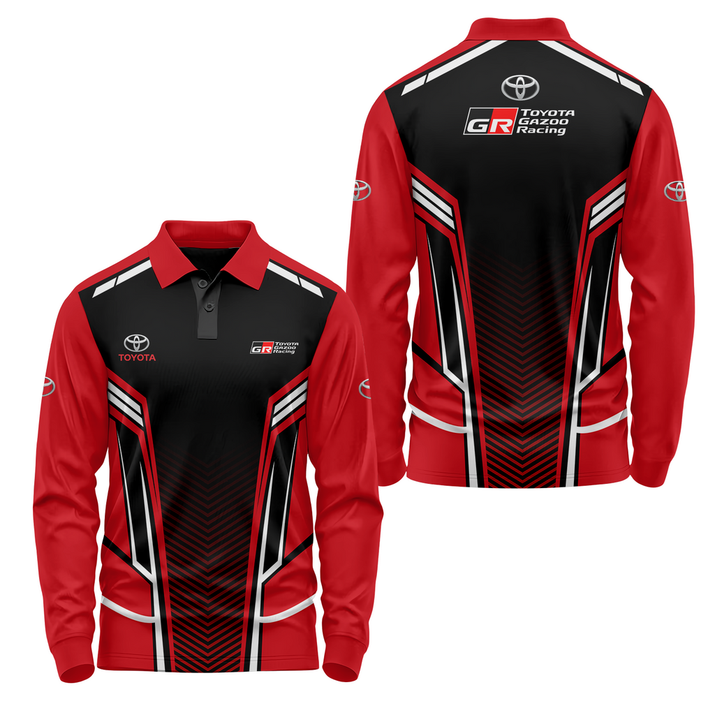 Toyota Long Sleeve Polo USPL831