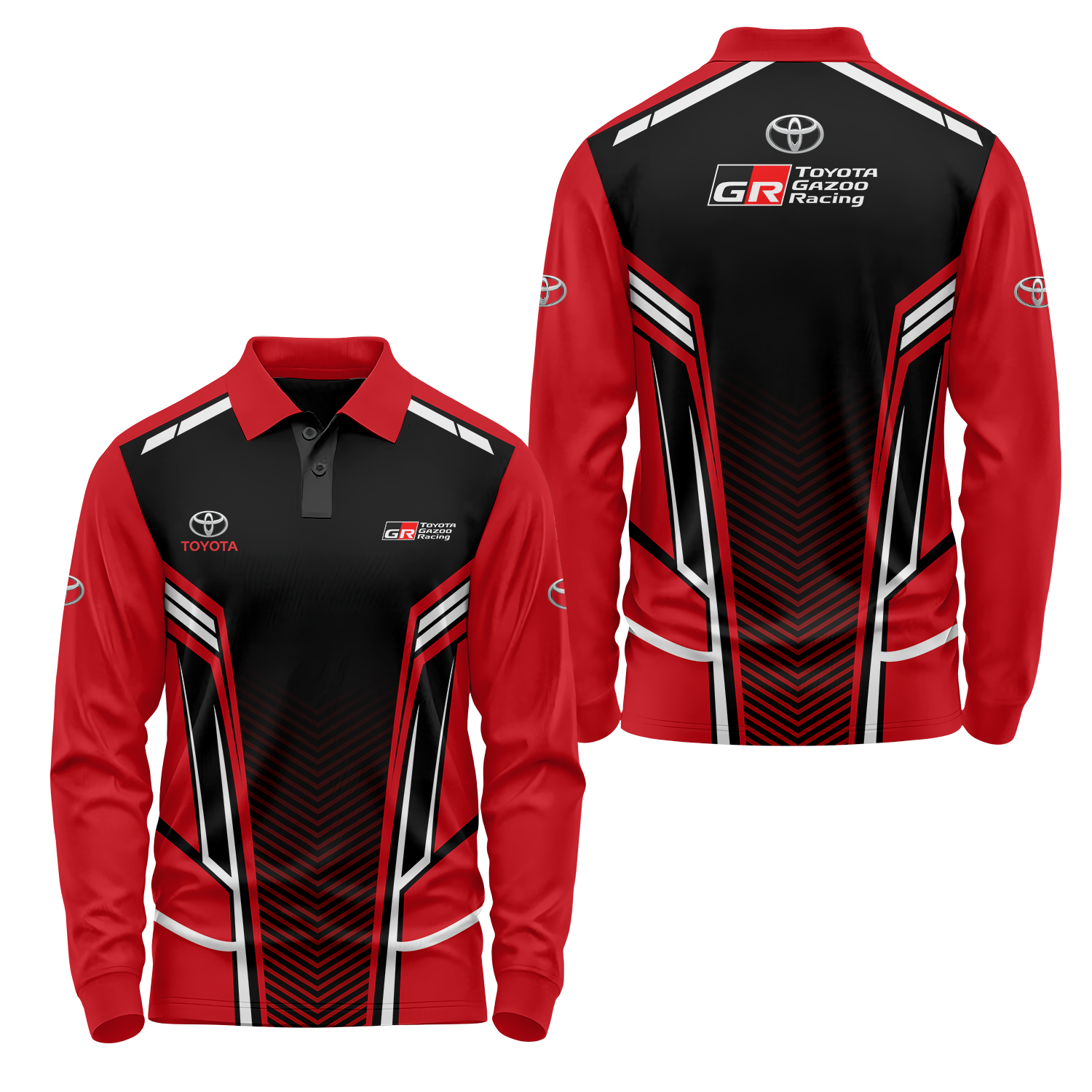 Toyota Long Sleeve Polo USPL831