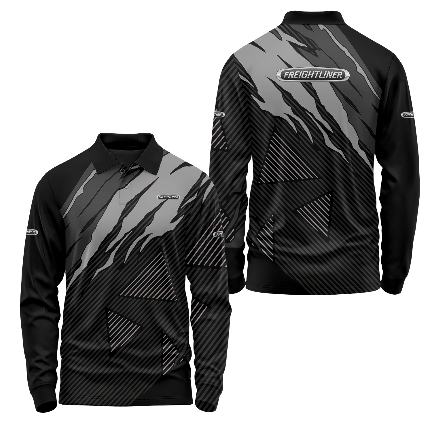 Freightliner Long Sleeve Polo USPL1646