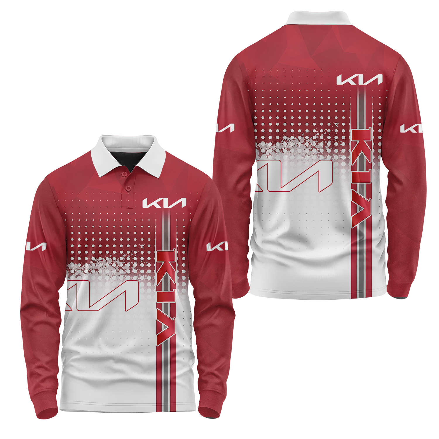 Kia Long Sleeve Polo USPL1252