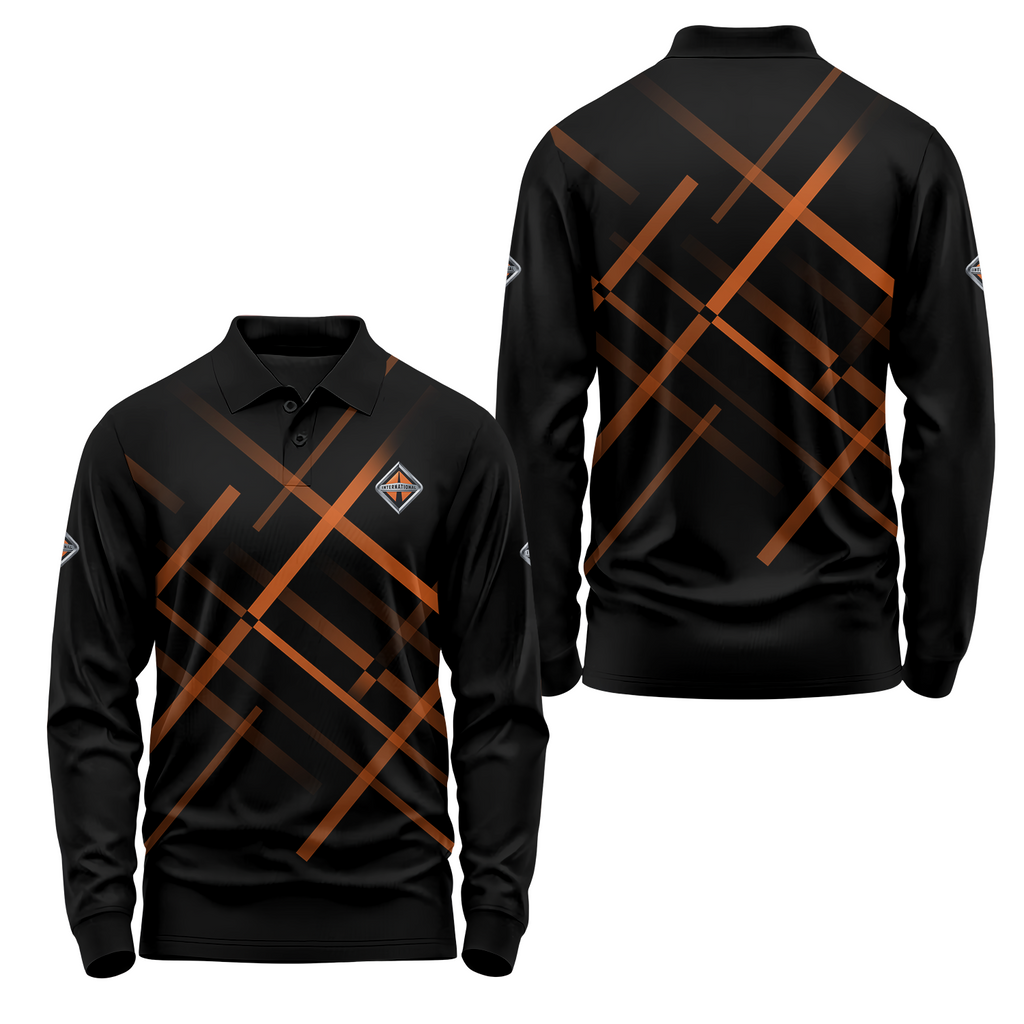 International Trucks Long Sleeve Polo USPL1870