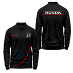 Honda Long Sleeve Polo USPL1079