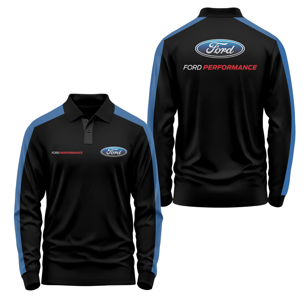Ford Long Sleeve Polo USPL138