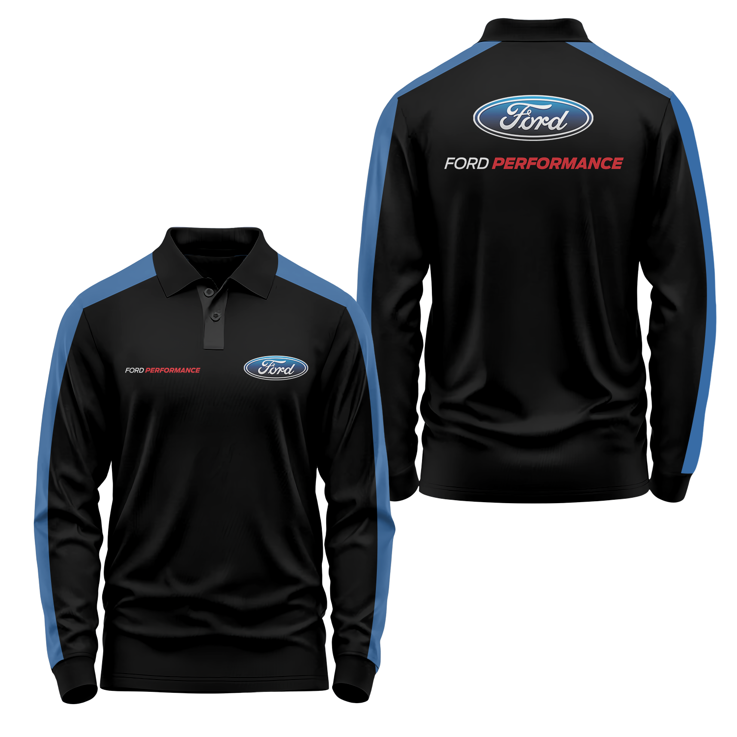 Ford Long Sleeve Polo USPL138