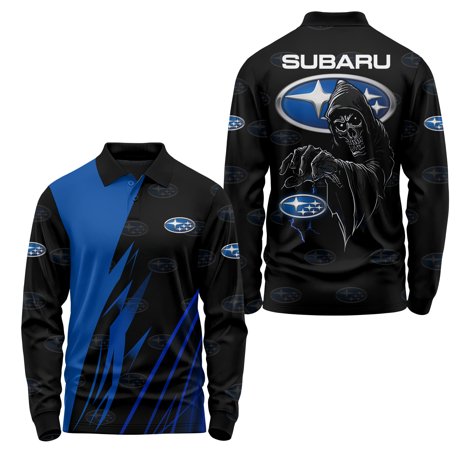 Subaru Long Sleeve Polo USPL989