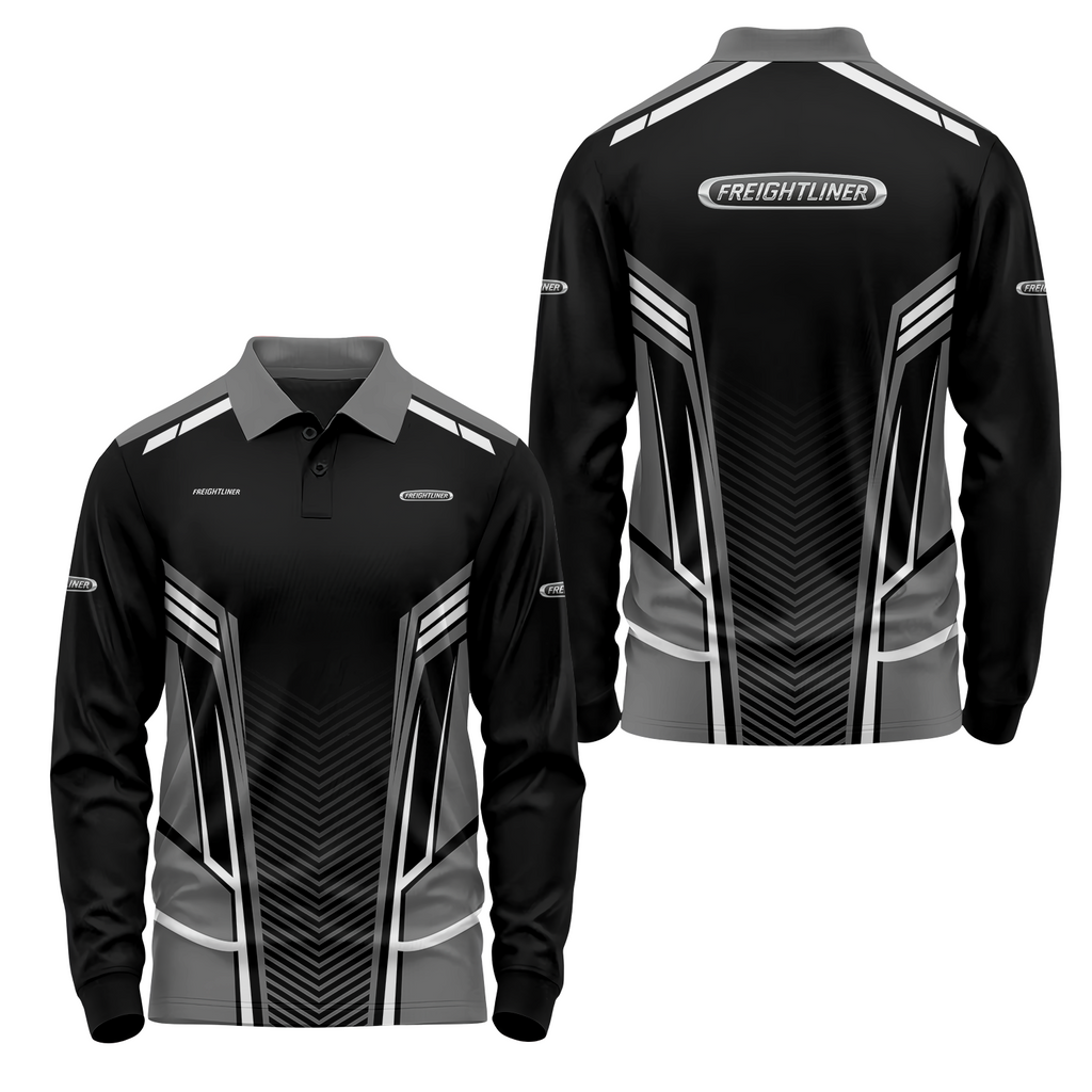 Freightliner Long Sleeve Polo USPL1673