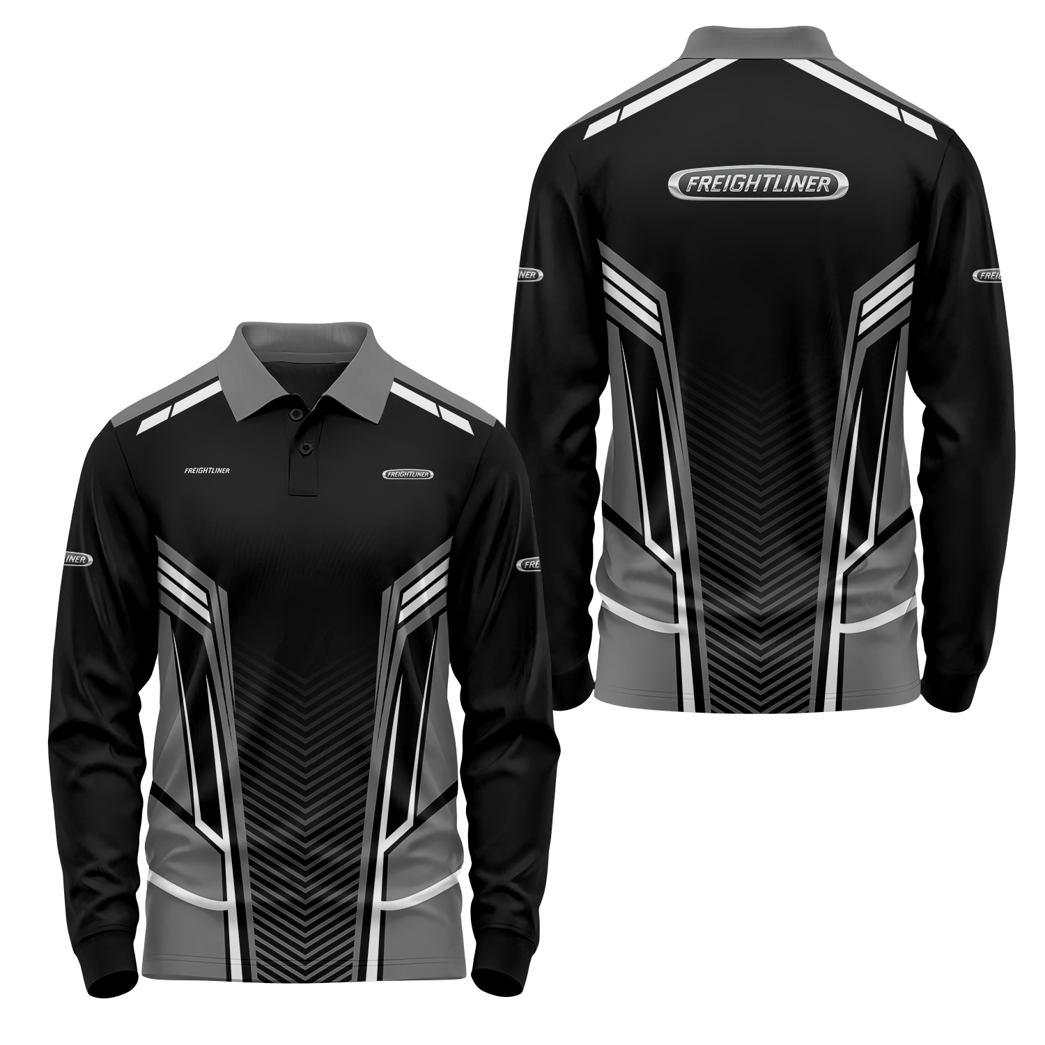 Freightliner Long Sleeve Polo USPL1673