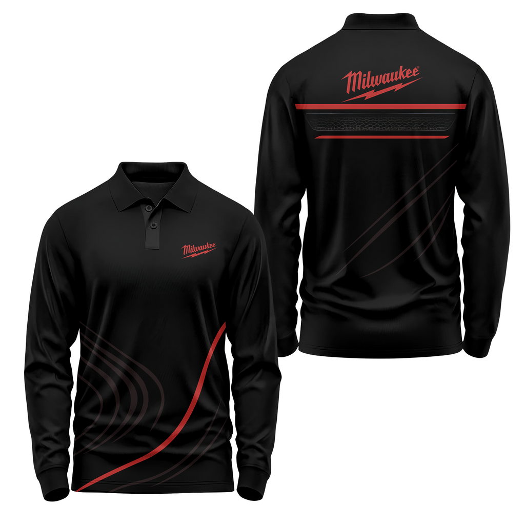 Milwaukee Long Sleeve Polo USPL1308