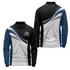 Hyundai Long Sleeve Polo USPL1216