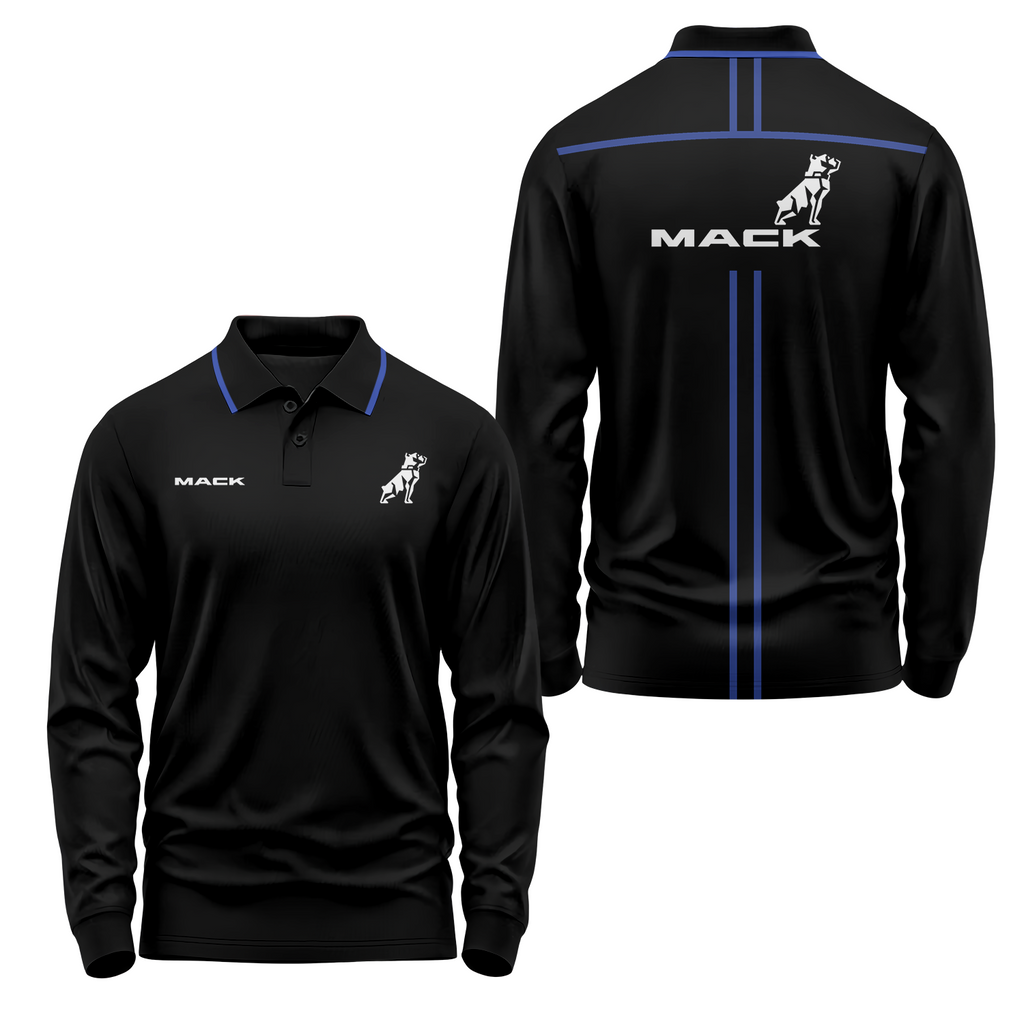 Mack Trucks Long Sleeve Polo USPL1825