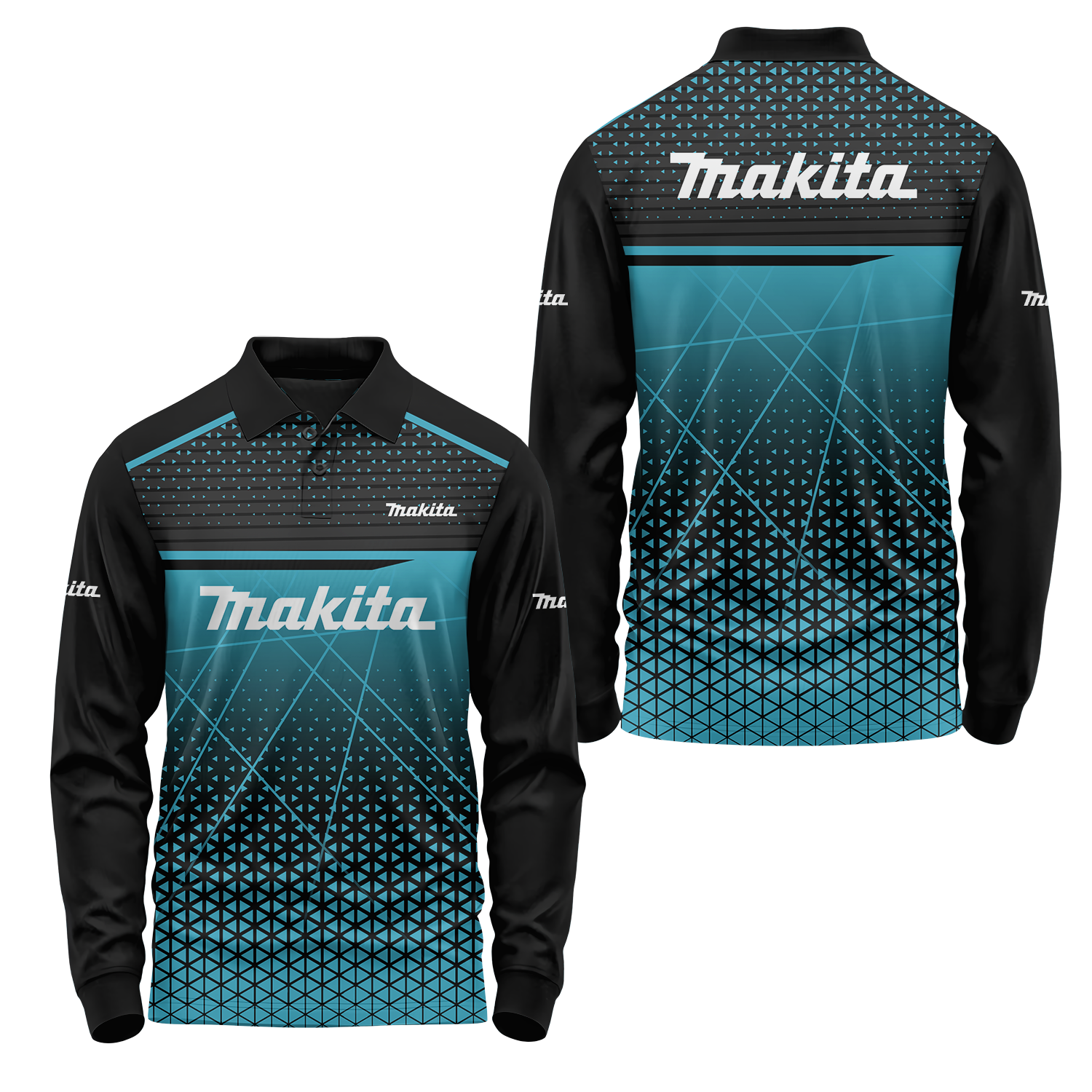 Makita Long Sleeve Polo USPL1425