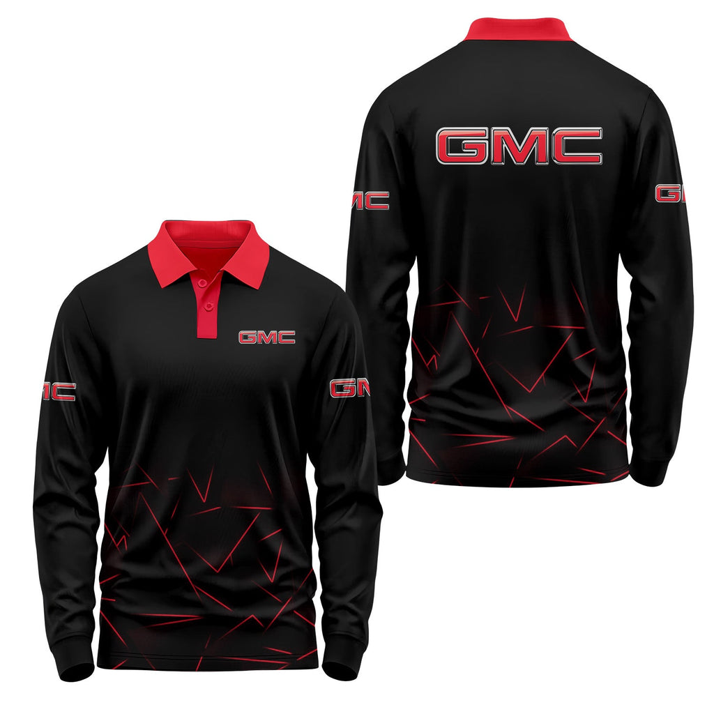 GMC Long Sleeve Polo USPL1524