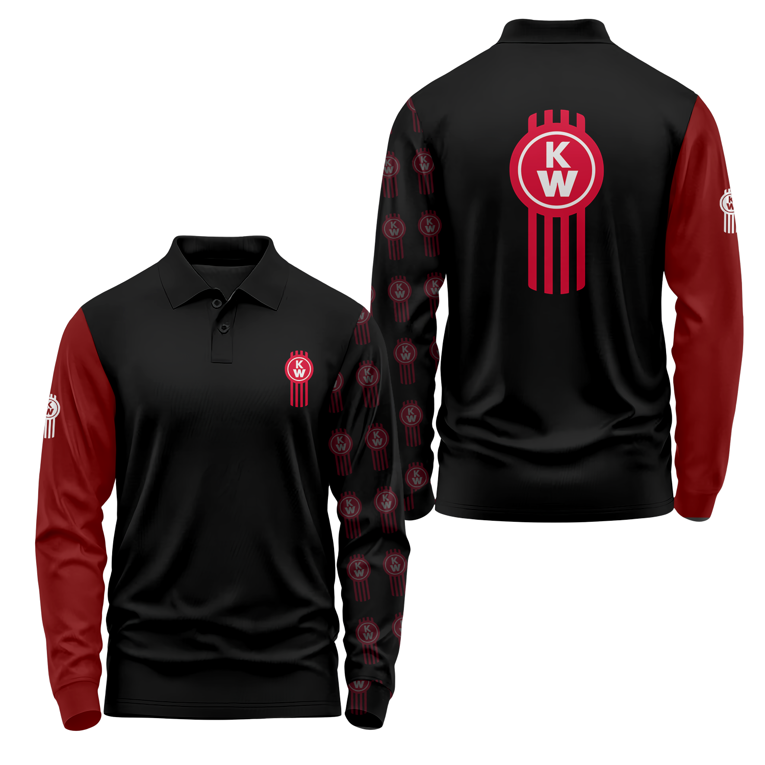 Kenworth Long Sleeve Polo USPL1754