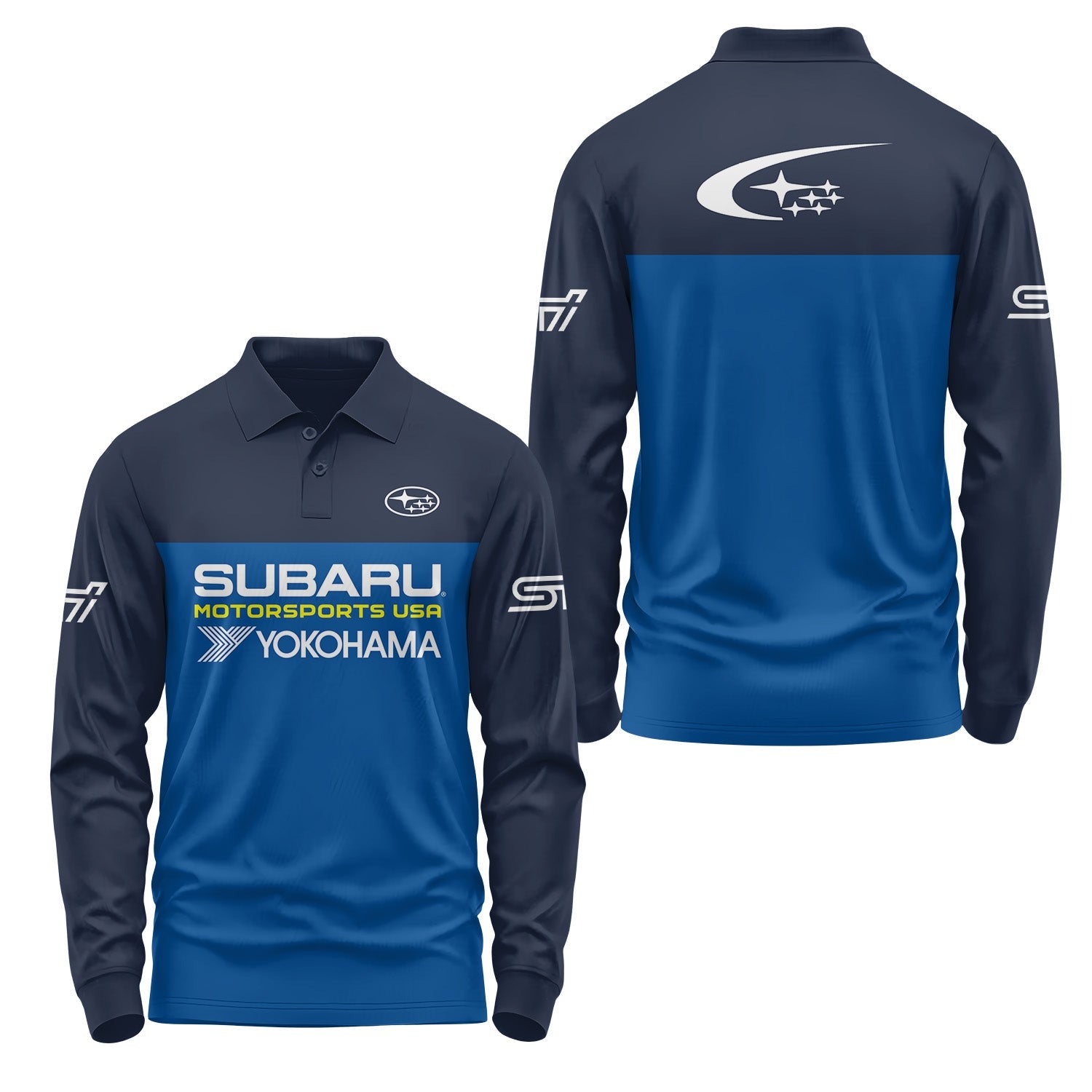 Subaru Long Sleeve Polo USPL944