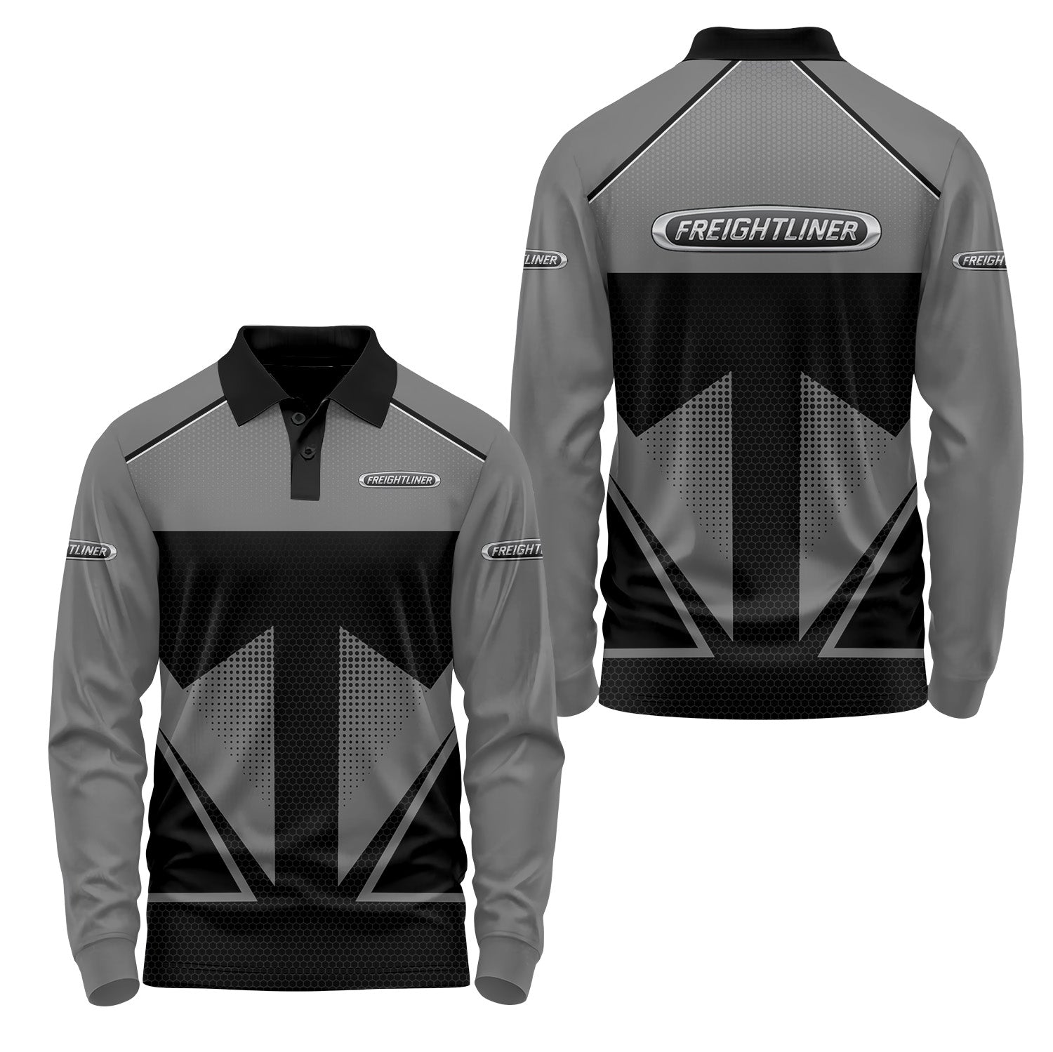 Freightliner Long Sleeve Polo USPL1652