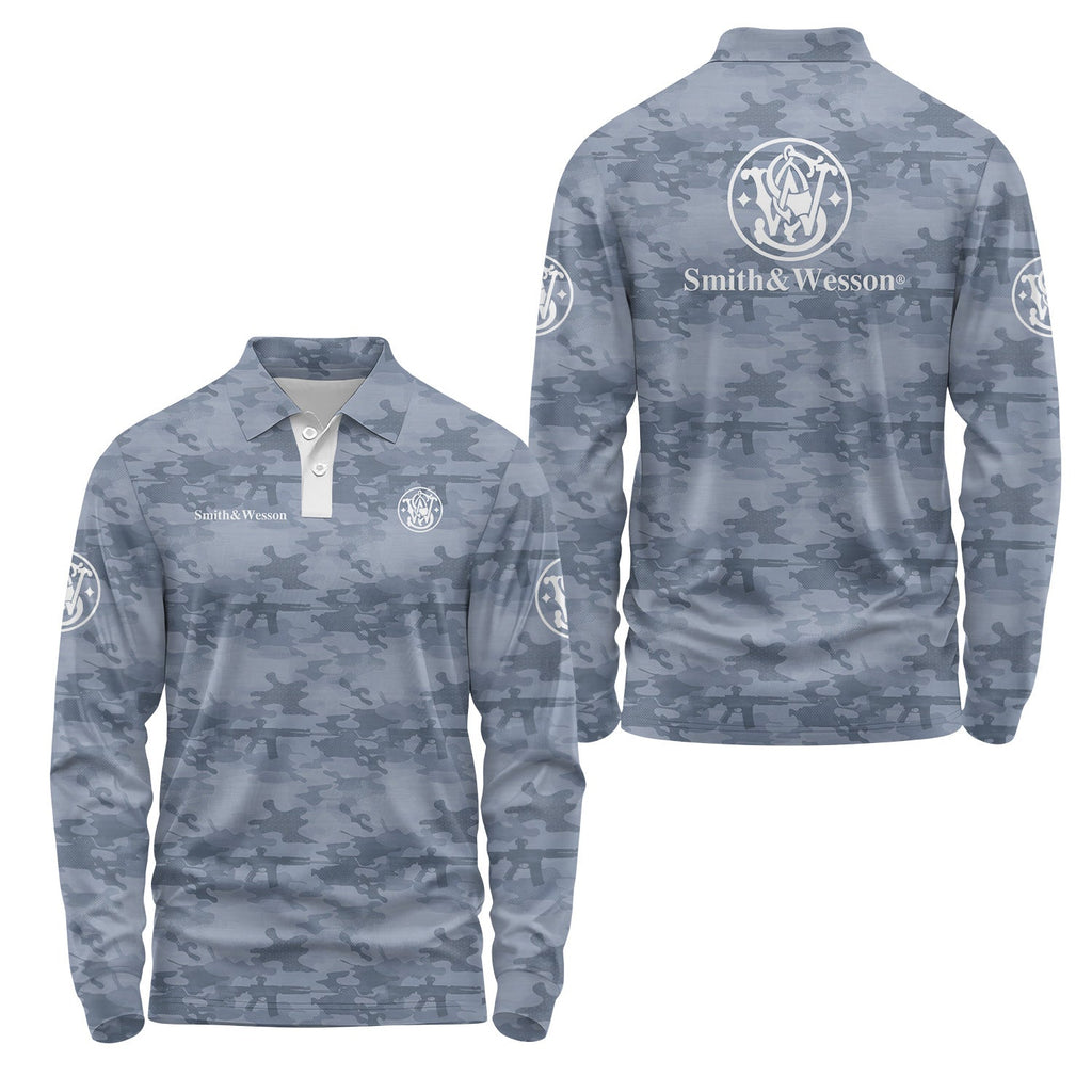 Smith & Wesson Long Sleeve Polo USPL2164