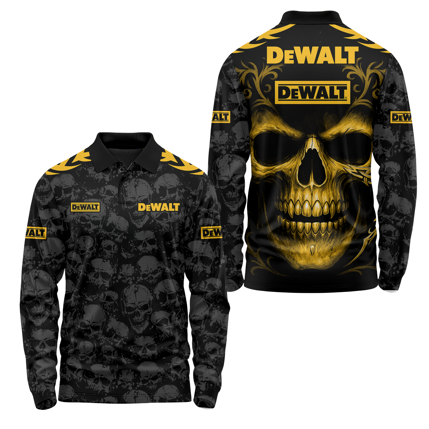 DeWalt Long Sleeve Polo USPL1364