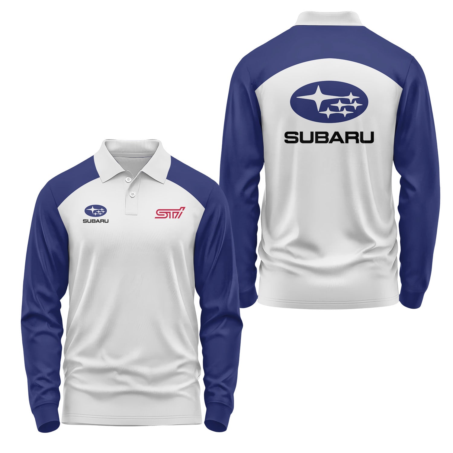 Subaru Long Sleeve Polo USPL941