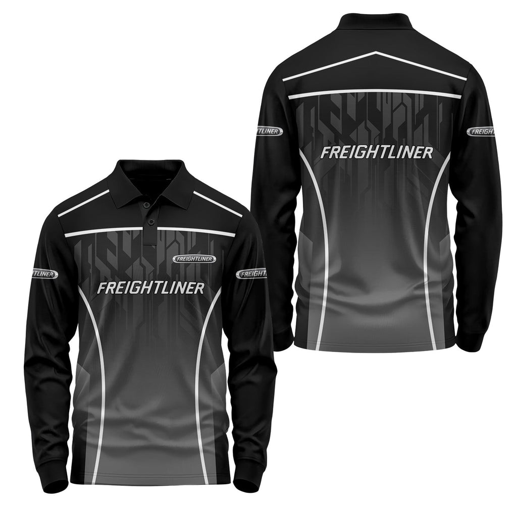 Freightliner Long Sleeve Polo USPL1657