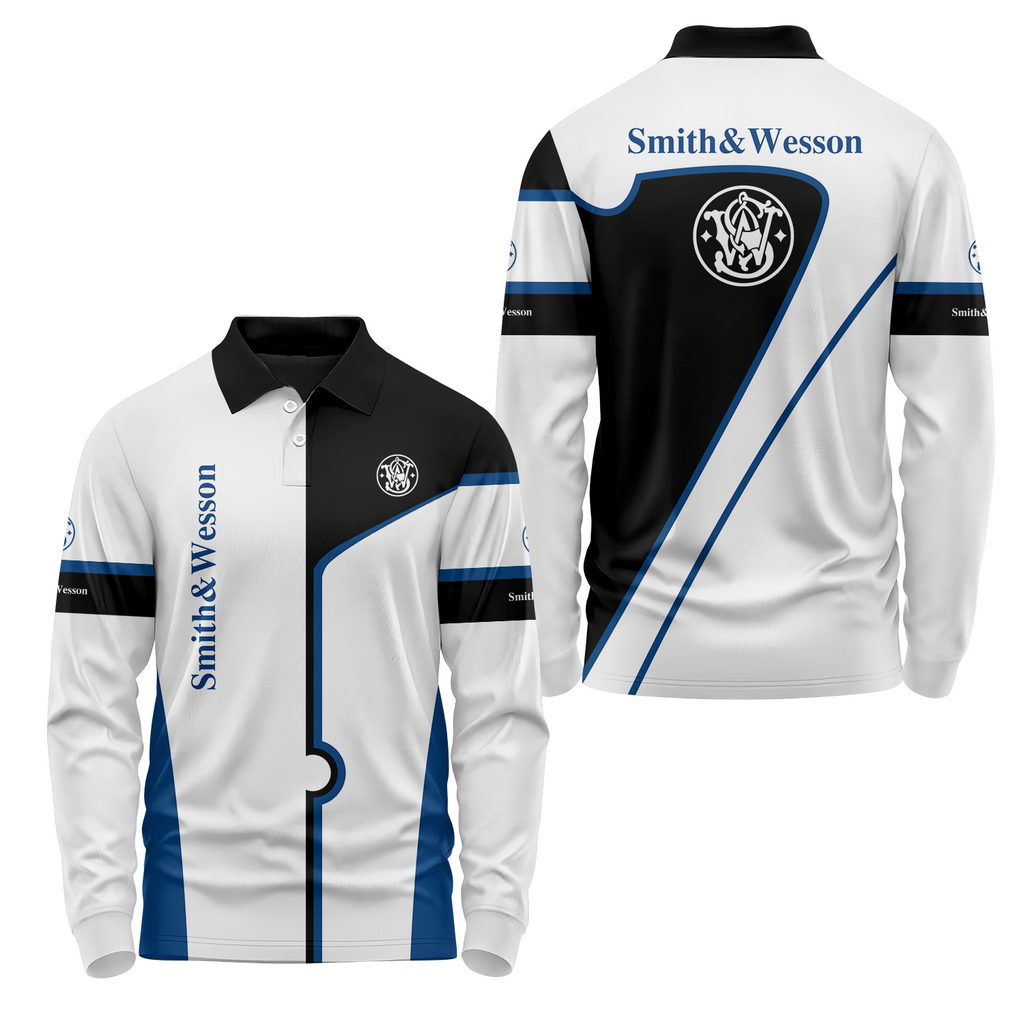 Smith & Wesson Long Sleeve Polo USPL2140
