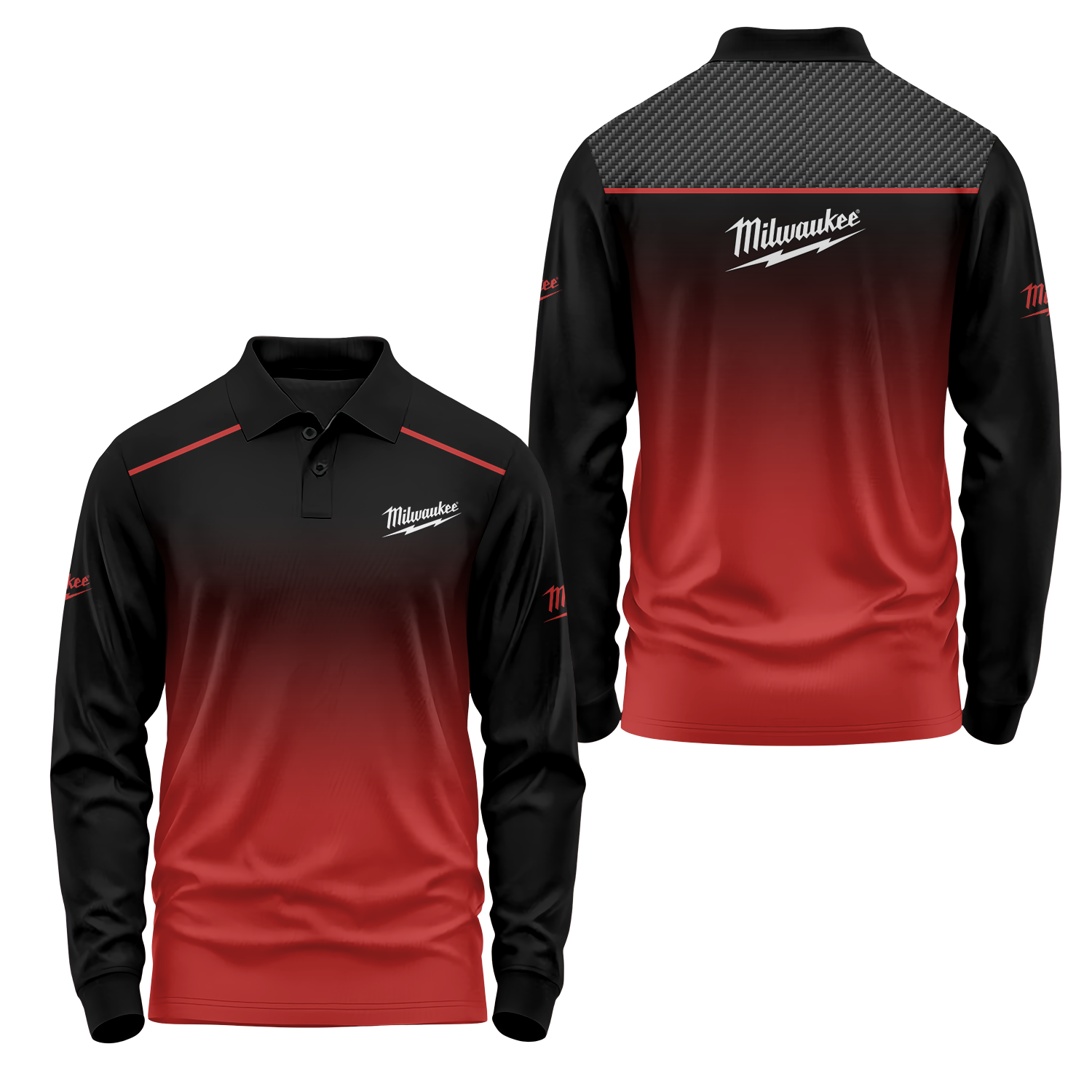 Milwaukee Long Sleeve Polo USPL1309