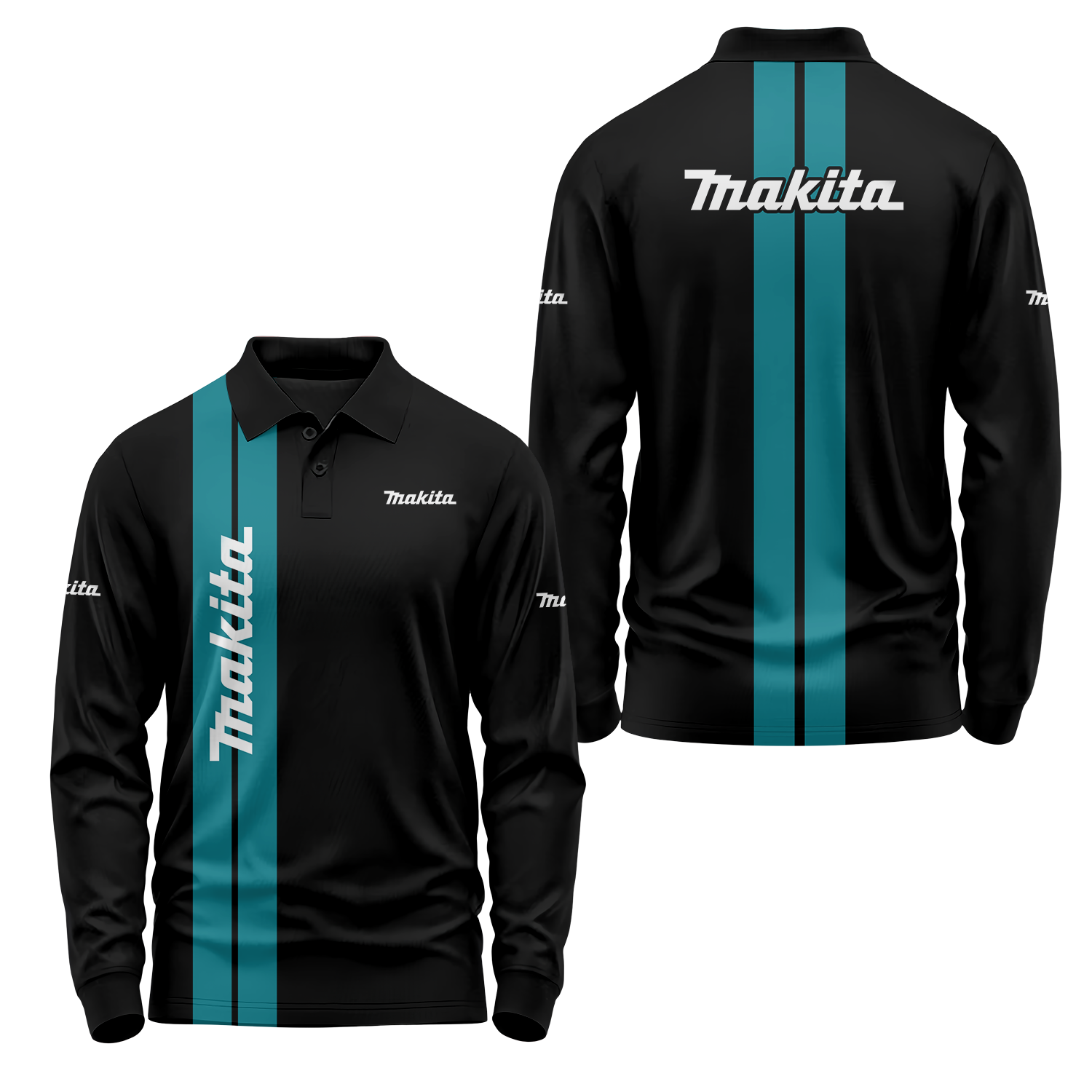 Makita Long Sleeve Polo USPL1417